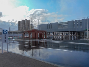 野幌駅南口広場