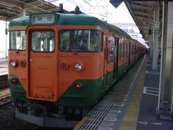 １１３系電車（静岡駅）