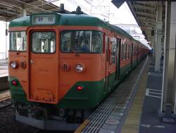 113系電車(静岡駅)