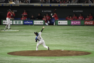 先発の斎藤佑投手