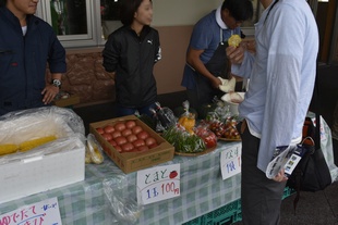 和寒駅・特産品販売