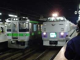 721系電車とさよならミッドナイト