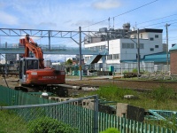 野幌駅高架化工事