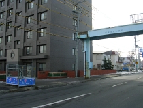 野幌跨線人道橋(2007.12.8)
