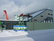 野幌跨線人道橋跡地(2007.12.16)