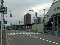 鉄東線・横断歩道