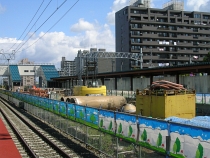 高架橋建設作業現場(2008.9.14)