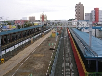 野幌駅構内(2008.9.28)