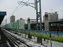 野幌駅構内(2008.11.28)
