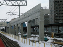 野幌駅構内(2009.3.15)