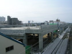 駅工区(2010.2.28)