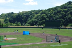 夕張市平和運動公園野球場