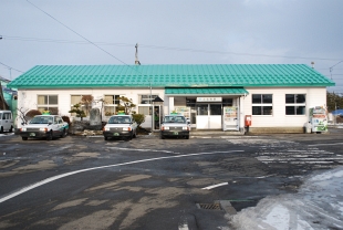 上北町駅・駅舎