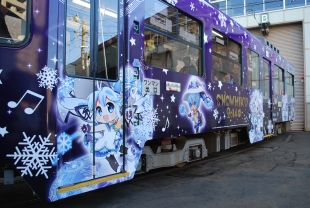 雪ミク電車・外装