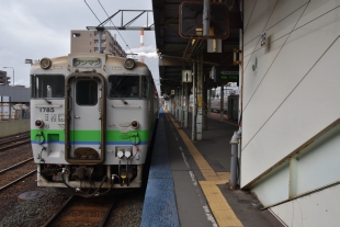 苫小牧発鵡川行き普通列車