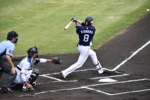 1回表・ライオンズ金子侑選手の打席